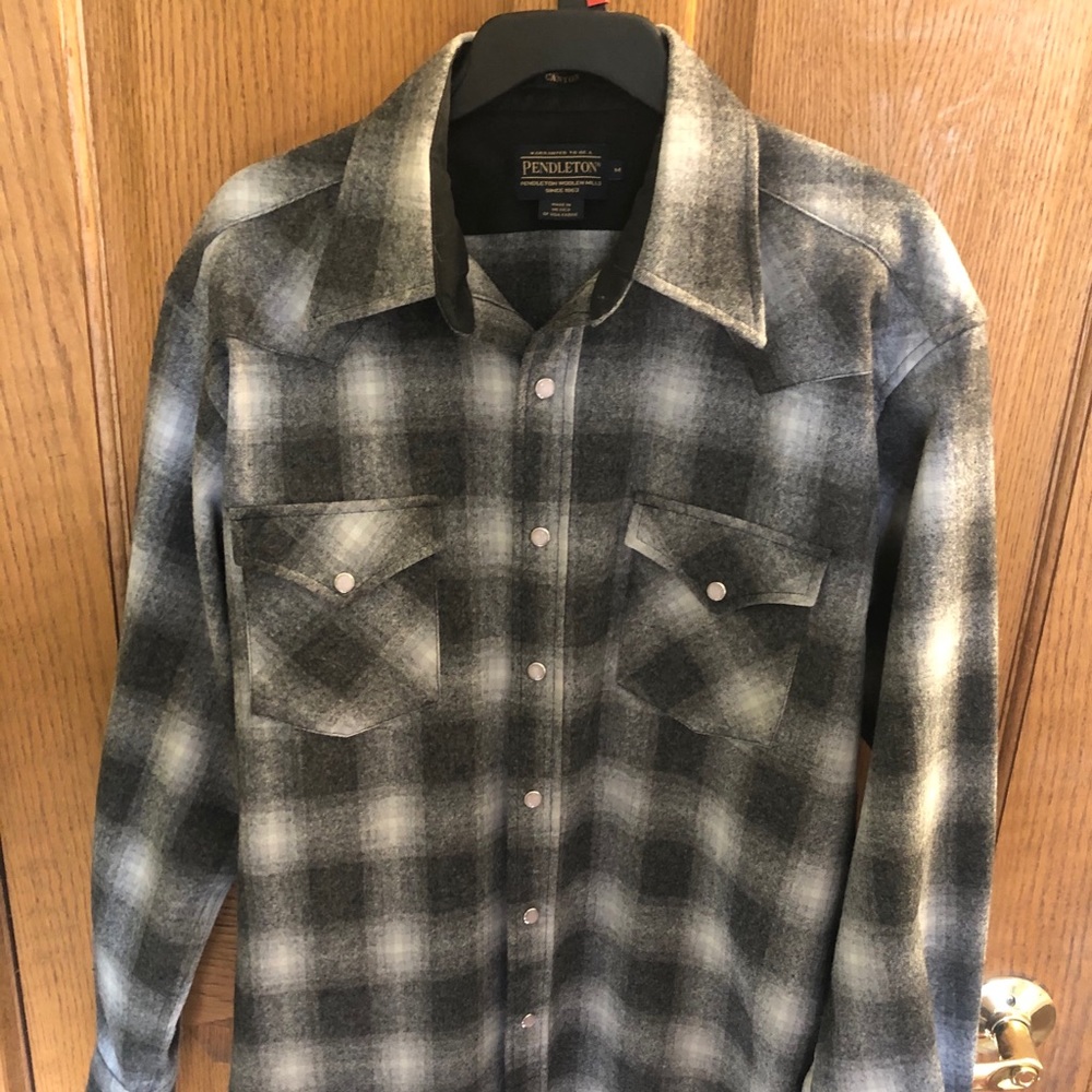 Pendleton Wool Pearl Snap (Medium) - image 1